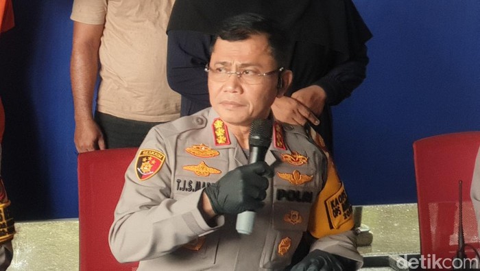 Kapolrestabes Medan Kombes Teddy Jhon Marbun (Goklas Wisely/detikSumut)