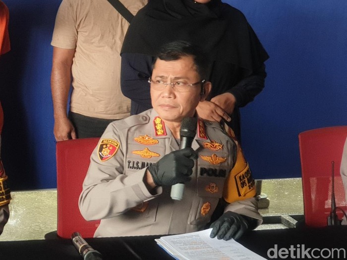 Kapolrestabes Medan Kombes Teddy Jhon Marbun (Goklas Wisely/detikSumut)