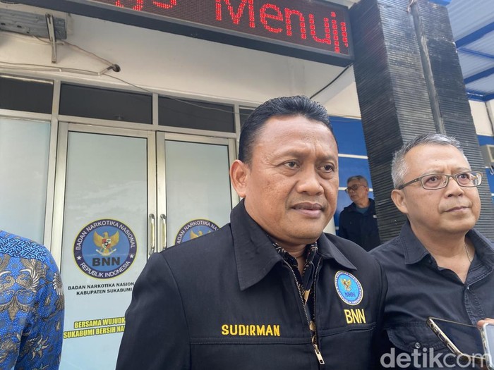 Kepala BNN Sukabumi Sudirman.