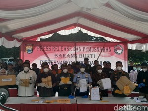 Polda Sulsel Catat 2.217 Kasus Narkoba Selama 2023, 3.153 Orang Tersangka