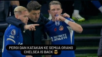 Kemenangan ini membawa Chelsea naik ke urutan sepuluh klasemen Premier League dengan 25 poin. Foto: Twitter