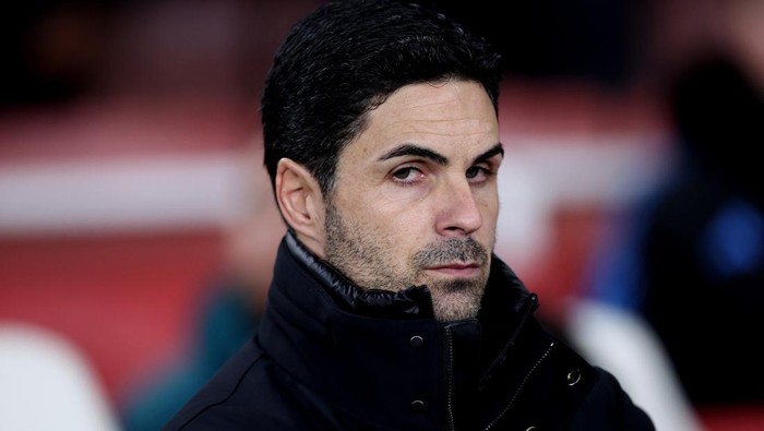 Soccer Football - Champions League - Group B - Arsenal v RC Lens - Emirates Stadium, London, Britain - November 29, 2023 Arsenal manager Mikel Arteta before the match REUTERS/David Klein