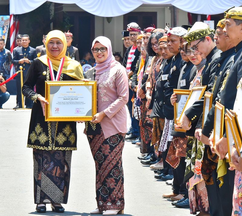 Pemkab Blitar Raih Penghargaan