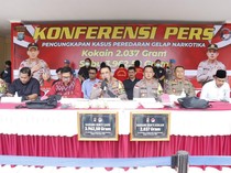 Kronologi Penangkapan 3 Kurir Narkoba di Kepri, 2 Kg Kokain-3,9 Kg Sabu Disita