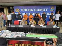 3 Kurir Narkoba Ditangkap di Medan, 15 Ribu Butir Ekstasi Disita