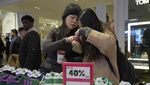Potret Warga Inggris Berburu Diskon di Boxing Day