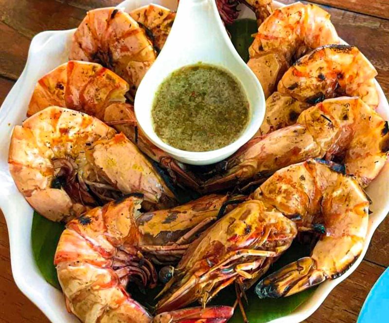 Resep Udang Bakar Saus Rawit