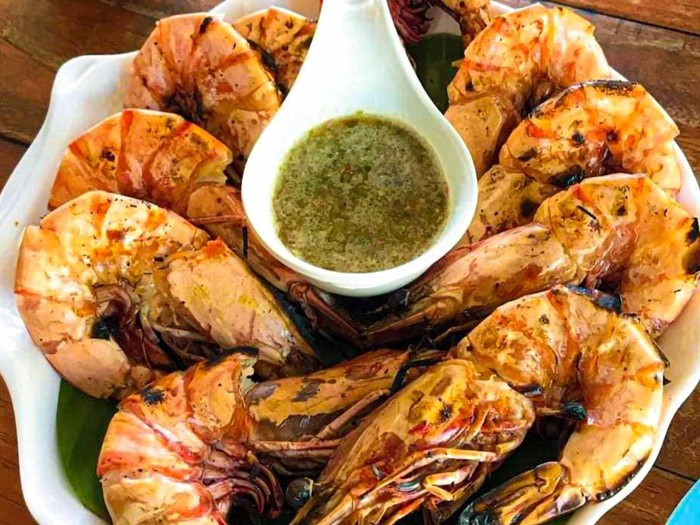 Resep Udang Bakar Saus Rawit