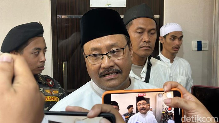 Sekjen PBNU Saifullah Yusuf atau Gus Ipul ditemui di Surabaya.