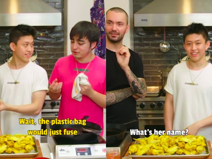 Trik ayam goreng ala neneknya Rich Brian