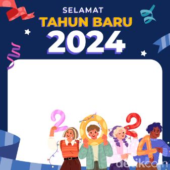 Twibbon Tahun Baru 2024