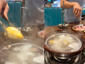 Unik! Restoran Ini Punya Hot Pot Kuah Durian, Gimana Rasanya?
