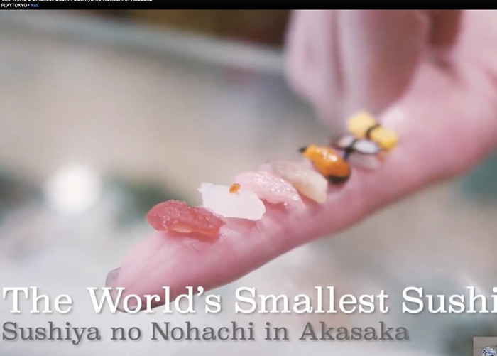 Wah! Sushi Terkecil di Dunia Ini Dibuat dengan Sebutir Nasi