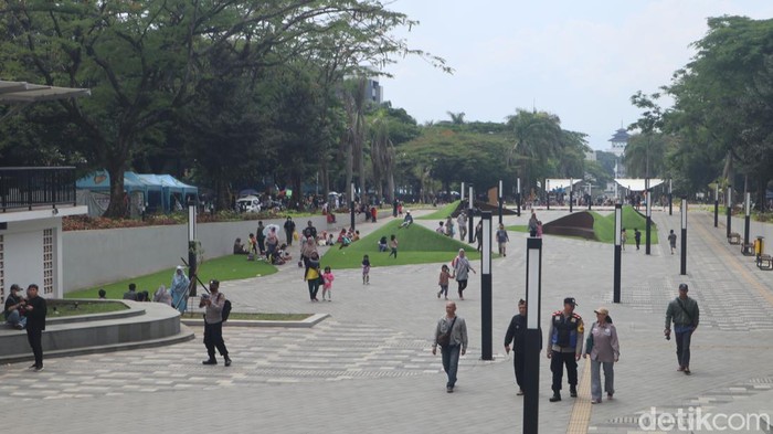 Wajah baru Taman Monumen Perjuangan, Kota Bandung