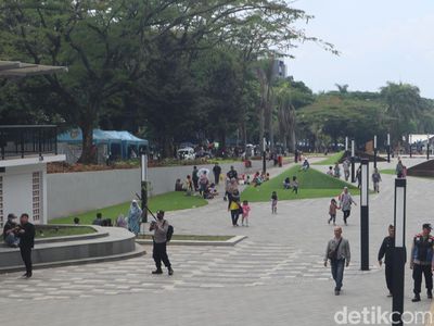 Telan Rp 23,8 M, Begini Wajah Baru Taman Monju Bandung