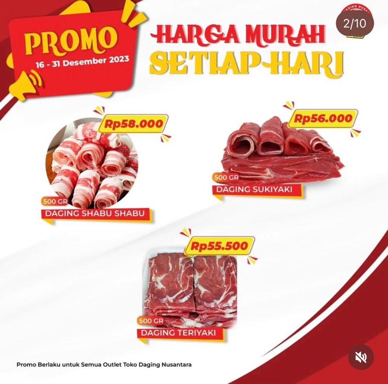 5 Tempat Beli Daging Online untuk Pesta BBQ