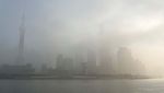Akhir Tahun, Kota Shanghai Diselimuti Kabut Tebal