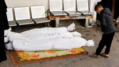 Anak-anak Gaza dan Jenazah