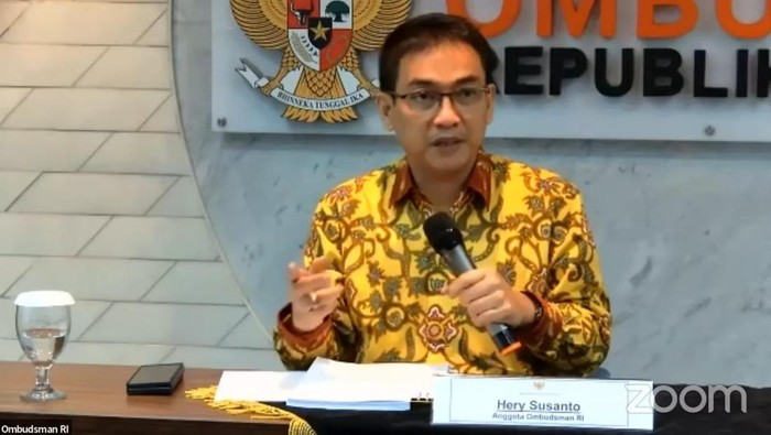 Anggota Ombudsman RI, Hery Susanto,