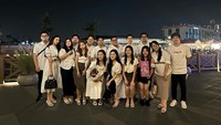 Untuk tahun baru, Claudy Putri memilih kumpul saja bareng teman-teman dan orang terkasih. (Foto: dok Instagram)