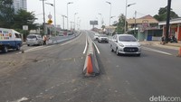 Flyover ini diujicoba secara terbatas sejak 24 Desember 2023 lalu.  