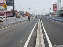 Diujicoba, Flyover Cisauk Bisa Dilintasi Kendaraan