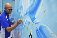 Foto Sebelum dan Sesudah Mural di RS