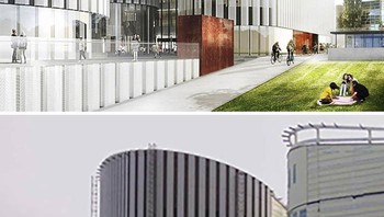 Gambar ekspektasi dari kampus Myllypuro Metropolia vs gambar kenyataan. Foto: Boredpanda