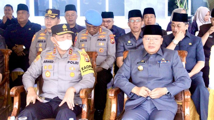 Gubernur dan Kapolda Bengkulu.