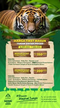 Harga Tiket Taman Safari Prigen Hingga Wahana Terbaru, Gas Libur Tahun ...