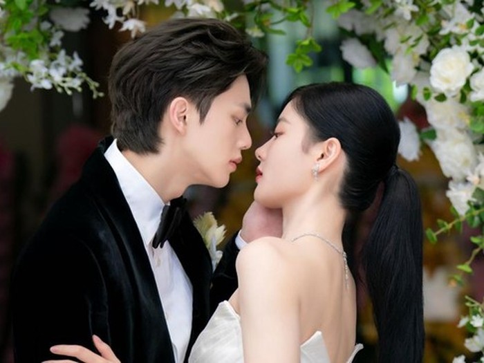 Ilustrasi drama Korea romantis.