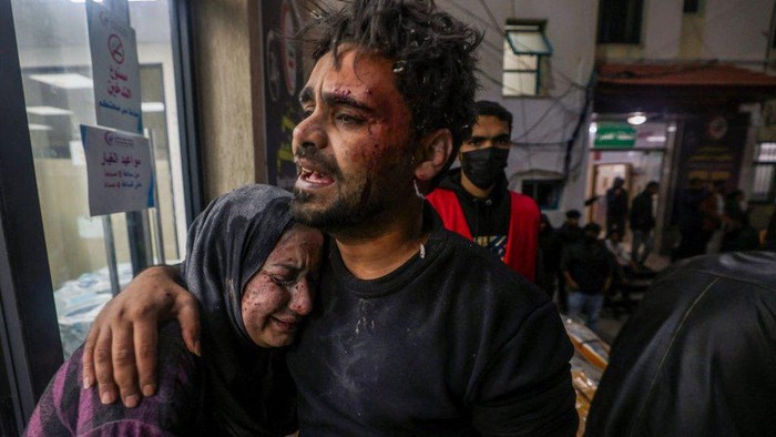 Israel-Hamas: Ribuan warga Palestina kabur dari Gaza tengah seiring mendekatnya pasukan Israel ke kamp-kamp pengungsi