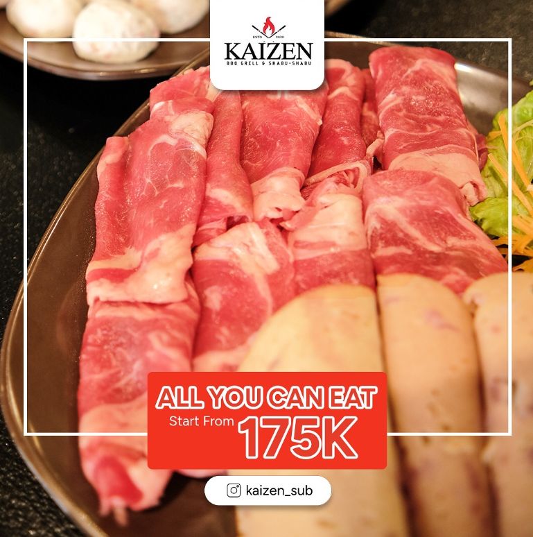 Kaizen BBQ Grill & Shabu-Shabu di Surabaya.
