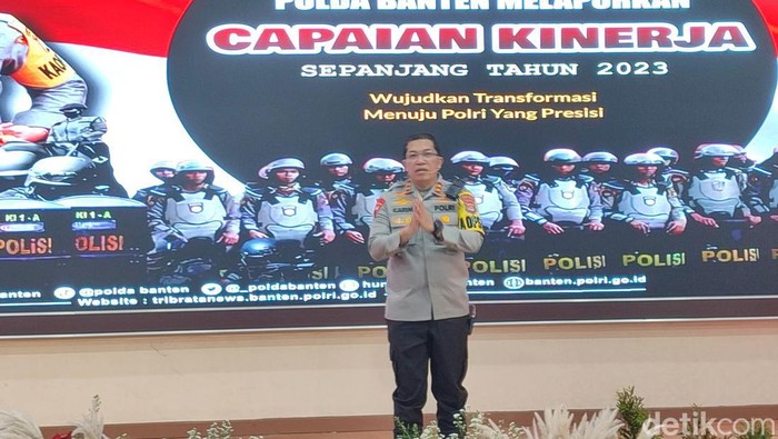 Kapolda Banten Irjen Abdul Karim (Foto: Bahtiar/detikcom)
