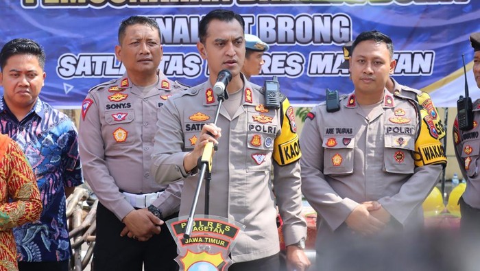 Kapolres Magetan AKBP Satria Permana