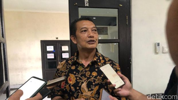 Kasat Reskrim Polresta Jogja AKP MP Probo Satrio di Mapolresta Jogja, Jumat (29/12/2023).
