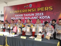 Polresta Malang Kota Tuntaskan 1.086 Perkara di 2023