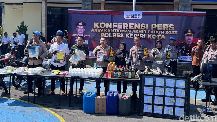 Kriminalitas kota kediri tahun 2023