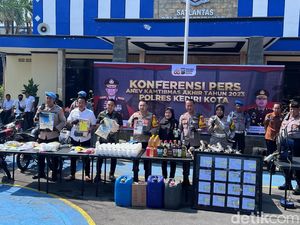 Didominasi Kasus Penipuan, Kriminalitas Kota Kediri Selama 2023 Meningkat