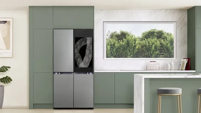 Kulkas Pintar AI Samsung, 2024 Bespoke 4-Door Flex Refrigerator