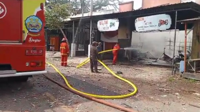 ledakan di kamal bangkalan madura sebabkan 1 tewas