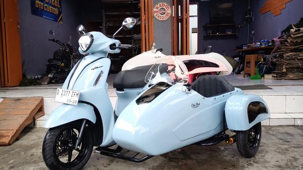 Modifikasi Yamaha Grand Filano