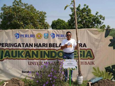 Peruri Tanam 500 Pohon Bukti Kepedulian Terhadap Negeri