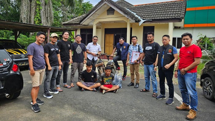 Polres Mura berhasil meringkus pelaku pencurian motor.