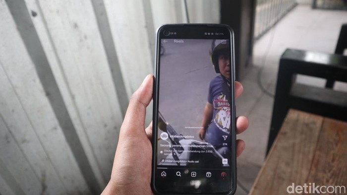 Potongan video viral kasus penganiayaan.