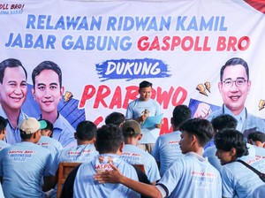 Relawan Ridwan Kamil Gabung Gaspoll Bro Siap Menangkan Prabowo-Gibran