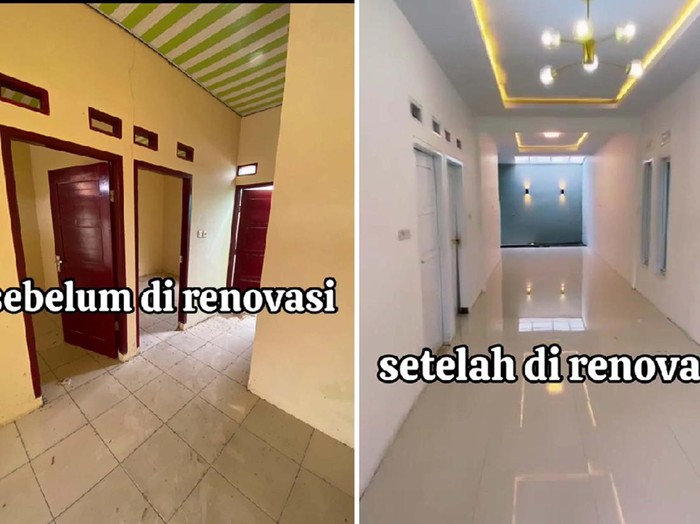 Renovasi rumah komersil viral di TikTok, perubahannya berhasil membuat warganet takjub