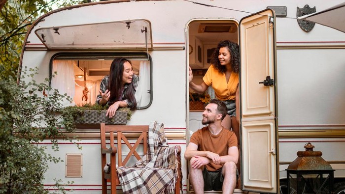 Rumah trailer, tren rumah bergerak di Amerika Serikat.