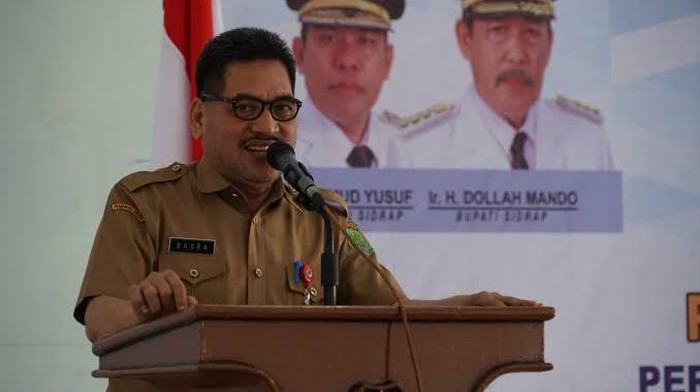 Sekda Sidrap Basrah.