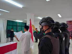 Satu Napiter Kasus Penyerangan Mako Brimob Loki Ambon Ucap Ikrar Setia NKRI